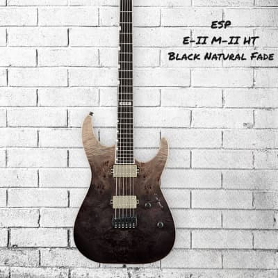 ESP E-II M-II HT Black Natural Fade image 1