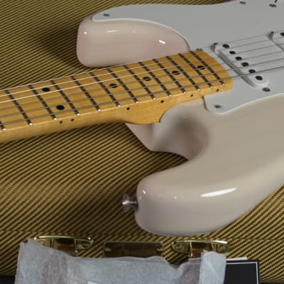 Fender Custom Shop Stratocaster 1955 Hardtail Aged White Blonde R129782 Bild 5