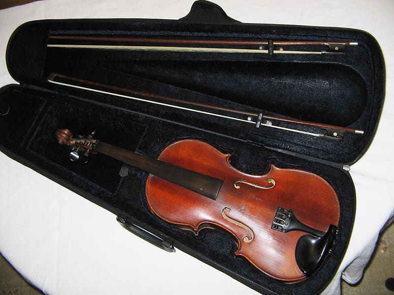 Thibouville 4/4 Medio Fino French Violin, One-piece back | Reverb