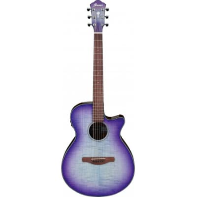 IBANEZ AEG70-PIH Elektro-Akustik-Gitarre, Purple Iris Burst Gloss for sale