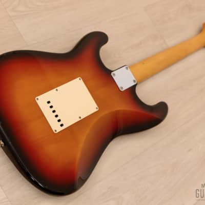 1997 Fender Stratocaster ‘62 Vintage Reissue ST62-53 Sunburst, Japan CIJ image 13
