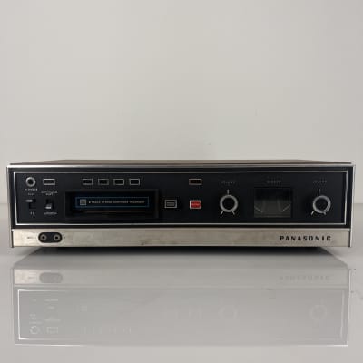 Panasonic RS-803US 8 Track Stereo Cartridge Recorder Vintage - Wood image 1