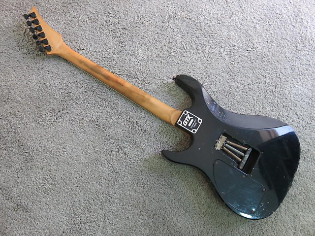Vintage 1980s Kaman GTX 33 Electric Guitar Black Worn In Heavy Metal  Shredder | Reverb Deutschland