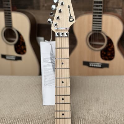 Charvel San Dimas Style 1 Pro-Mod Aqua Flake Electric Guitar - with Charvel Gig Bag image 5