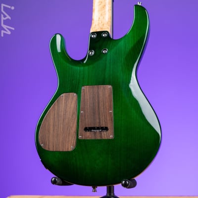 JP Guitars Luna Emerald Green Quilt image 12