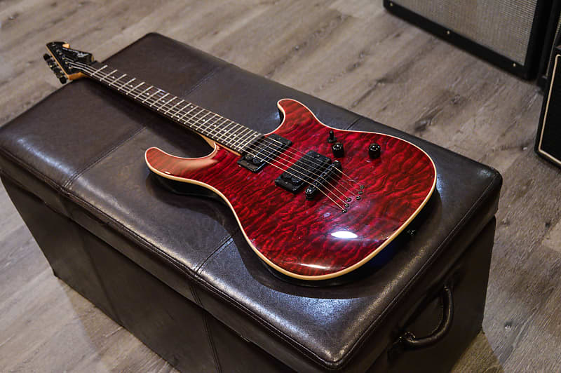 Peavey Predator Plus EXP Quilt Top Electric Guitar | Reverb