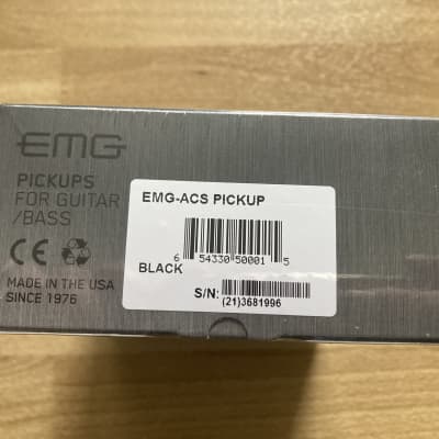 EMG ACS-B Active Soundhole Pickup System 2010s - Black image 2
