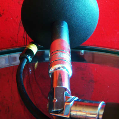 Vintage RARE 1940's RCA MI-6206-G RCA Aero pressure dynamic microphone w baffle, RCA stand & mic manual image 12