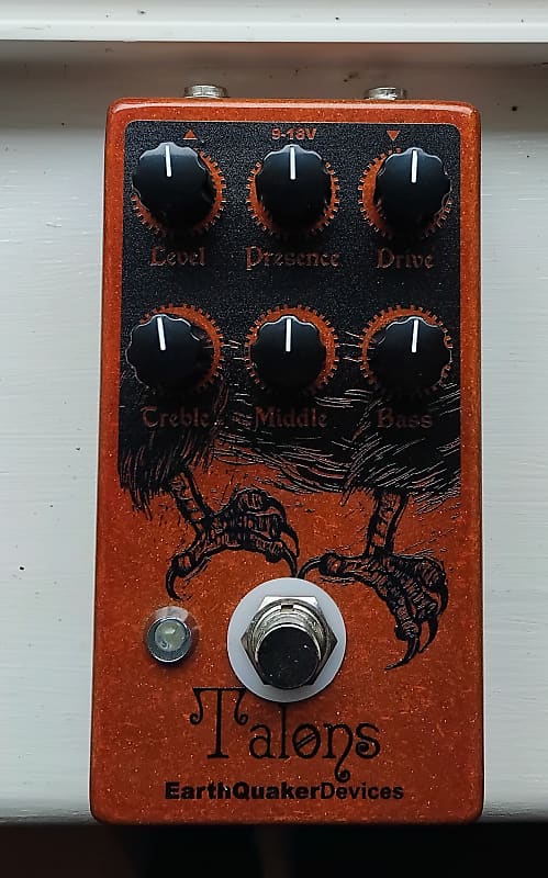 EarthQuaker Devices Talons Overdrive pedal, boxed image 1