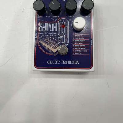 Electro Harmonix Synth9 Synthesizer Machine Synth 9 EHX Guitar Effect Pedal image 2