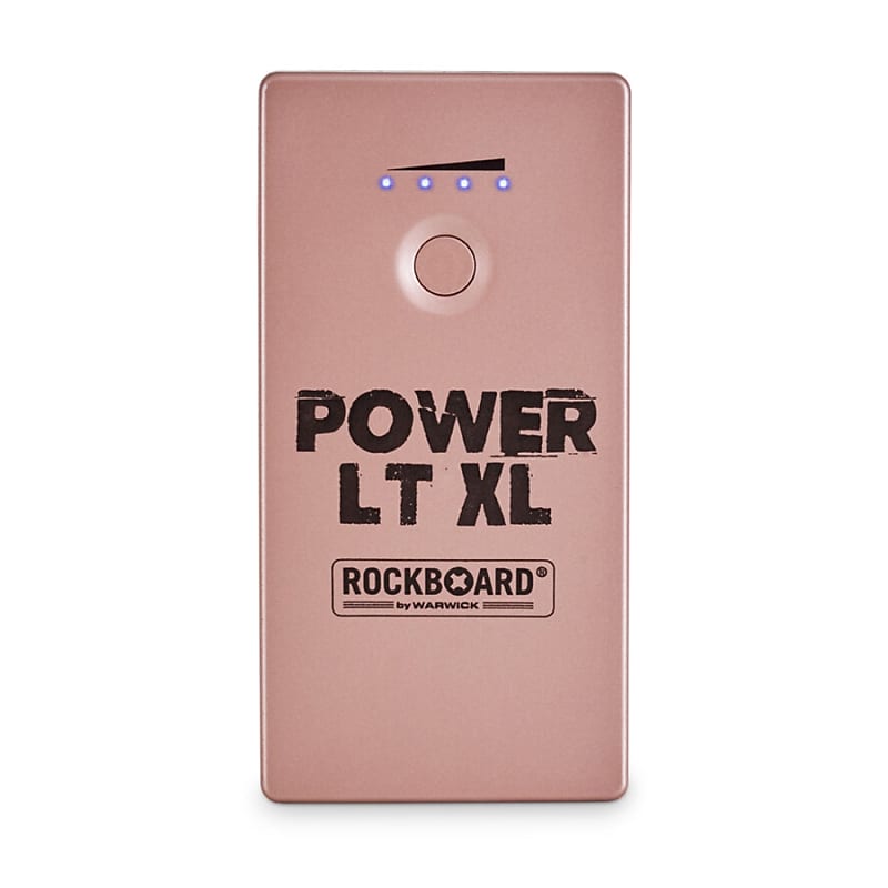 RockBoard Power LT XL Rechargeable Guitar Effects Pedal Power Station, Rose Gold image 1