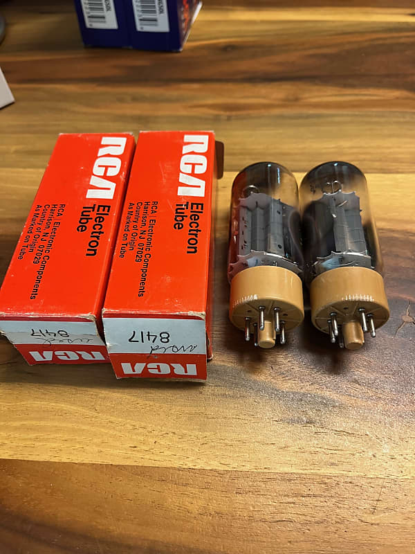 Westinghouse 8417 tubes pair | Reverb