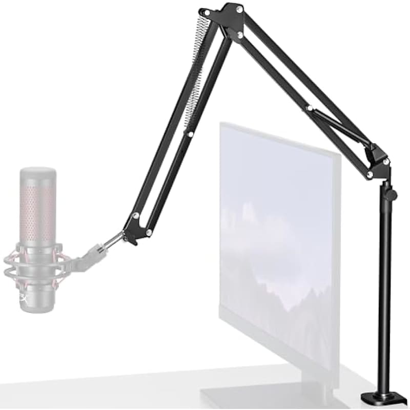 Overhead Mic Boom Arm Microphone Stands High Riser | Reverb