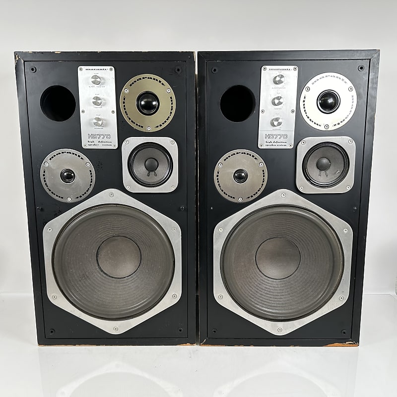 Vintage Marantz HD 770 speakers  			