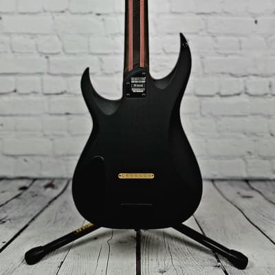 Schecter USA Signature Keith Merrow KM-7 Mk III Pro Electric Guitar Trans Black Pearl image 7