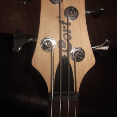Cort 4-String Electric Bass Open Pore Walnut ACTION PJ OPW-A-U w/ FREE Musedo T-2 Tuner! image 6