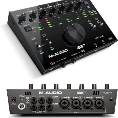 M-Audio AIR 192x14 - USB Audio Interface for Studio Recording with 8 In and 4 Out, MIDI Connectivity, and Software from MPC Beats and Ableton Live Lite image 1