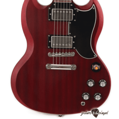 Epiphone Faded G-400 SG Electric Guitar - Worn Cherry | Reverb