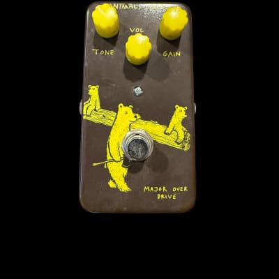 Reverb.com listing, price, conditions, and images for animals-pedal-major-overdrive