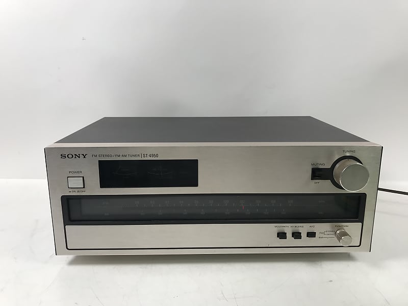 ★SONY TUNER ST-4950　 ♪ SONY FM / AM Tuner ST-4950 | Reverb Canada
