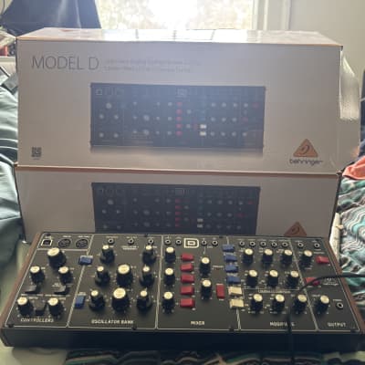 Behringer Model D Analog Synthesizer 2018 - Present - Black