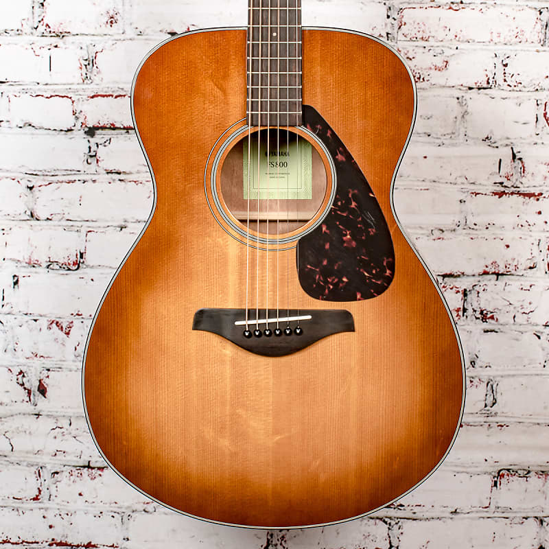 Yamaha - FS800 - Small Body Solid Top Acoustic Guitar, x1884 | Reverb