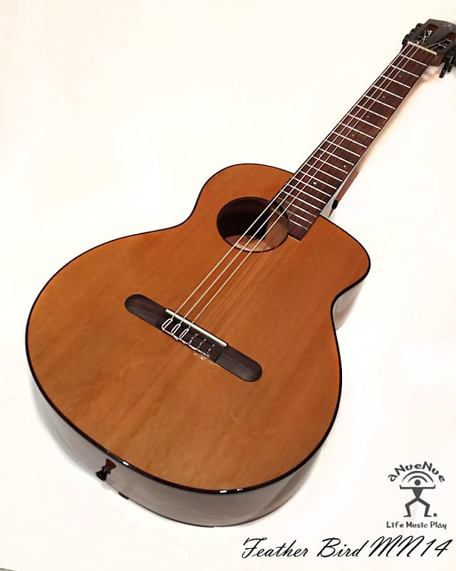 aNueNue MN14E Feather Bird Solid Cedar & Mahogany Nylon Travel