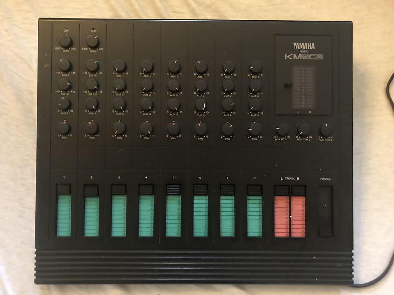 Yamaha KM802 Mixer 1990 Black image 1