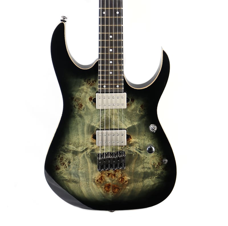 Ibanez Premium RG1121PB Electric Guitar w/Bag - Charcoal Black Burst image 1