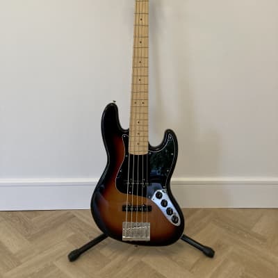 Fender Deluxe Active Jazz Bass® V - 2021 75th Anniversary - 3-Color Sunburst image 1
