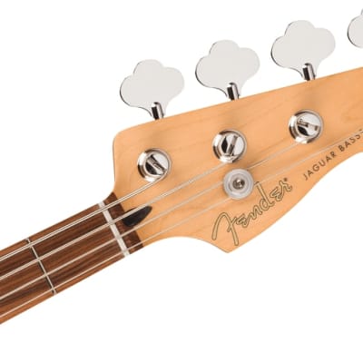 Fender Player Jaguar Electric Bass. Pau Ferro Fingerboard, Candy Apple Red image 6