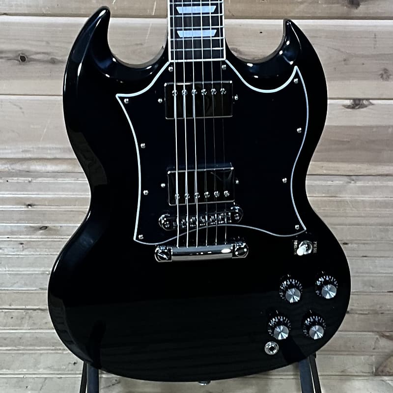 Gibson SG Standard Electric Guitar - Ebony image 1