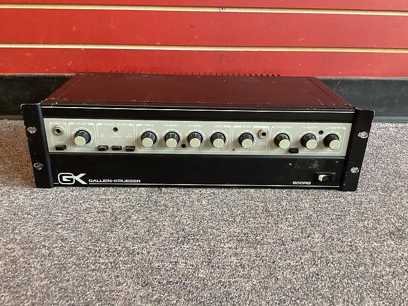 Gallien-Krueger 800RB Rack Mountable Bass Guitar Amplifier Head