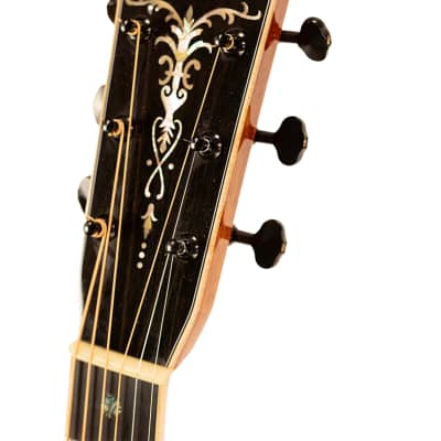 Gruene Guitars DG-50 (Solid African Blackwood and Adirondack Top) 2022 Natural image 2