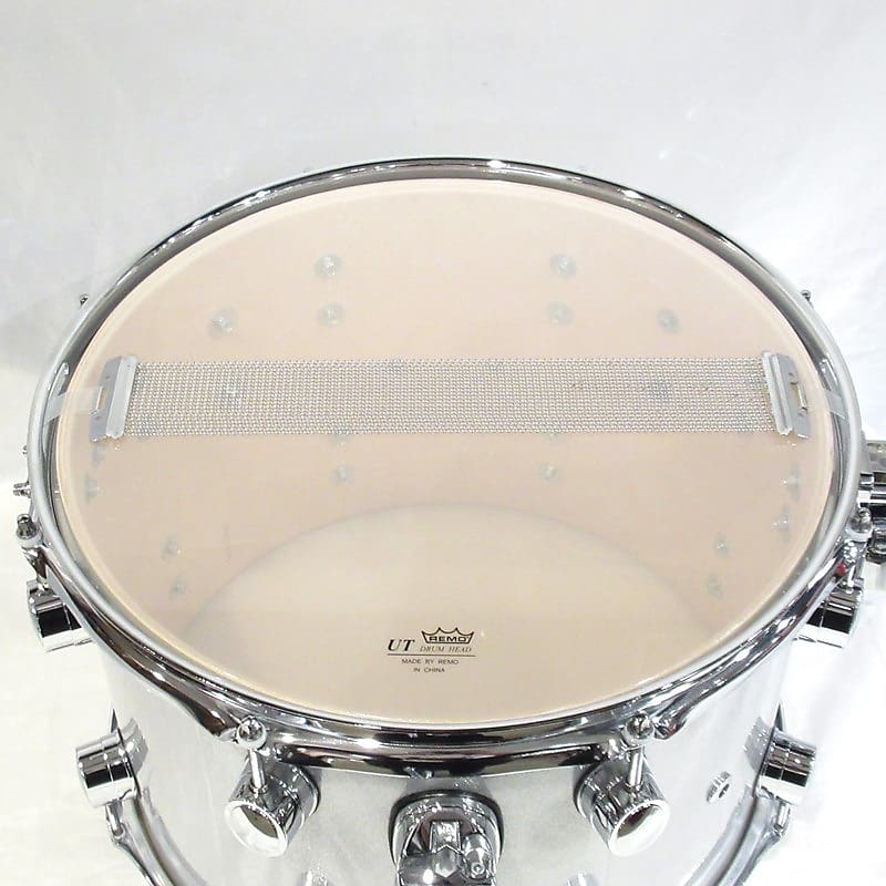 ELLIS ISLAND EL-1410B-PQ-W [Side Snare Drum 14x10 - Platinum Quartz]  [Discontinued by manufacturer, special price/soft case included]