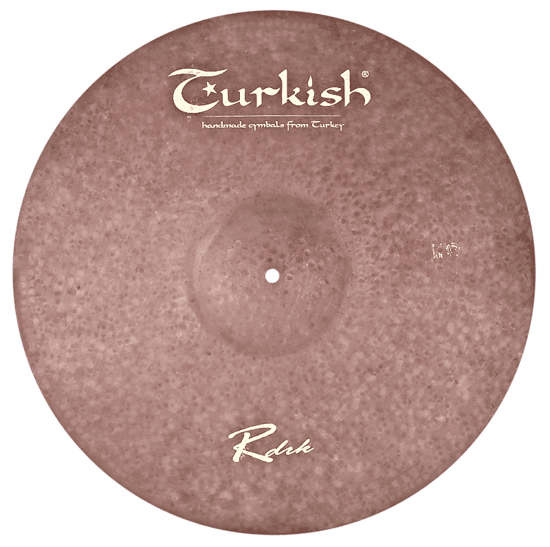 Turkish Cymbals 21" Raw Dark Ride image 1