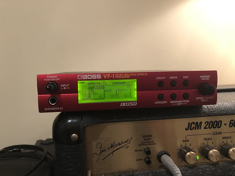 BOSS VF-1 24ビット マルチエフェクター Amazon.co.jp: BOSS / VF-1 24-bit Multiple Effects Processor