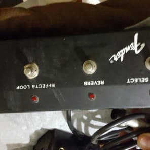 Fender 80s 4 Button Amp Footswitch Pedal 5 Pin Unusual image 1