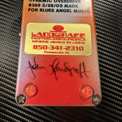 Landgraff Dynamic Overdrive Pedal 1999 - 2015 Signed by John Landgraff |  Reverb