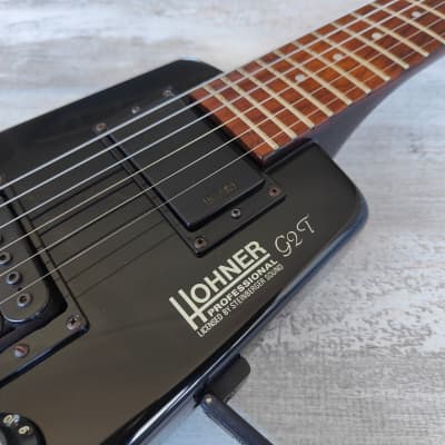 Hohner G2T Headless Guitar w/Steinberger System (Black) | Reverb