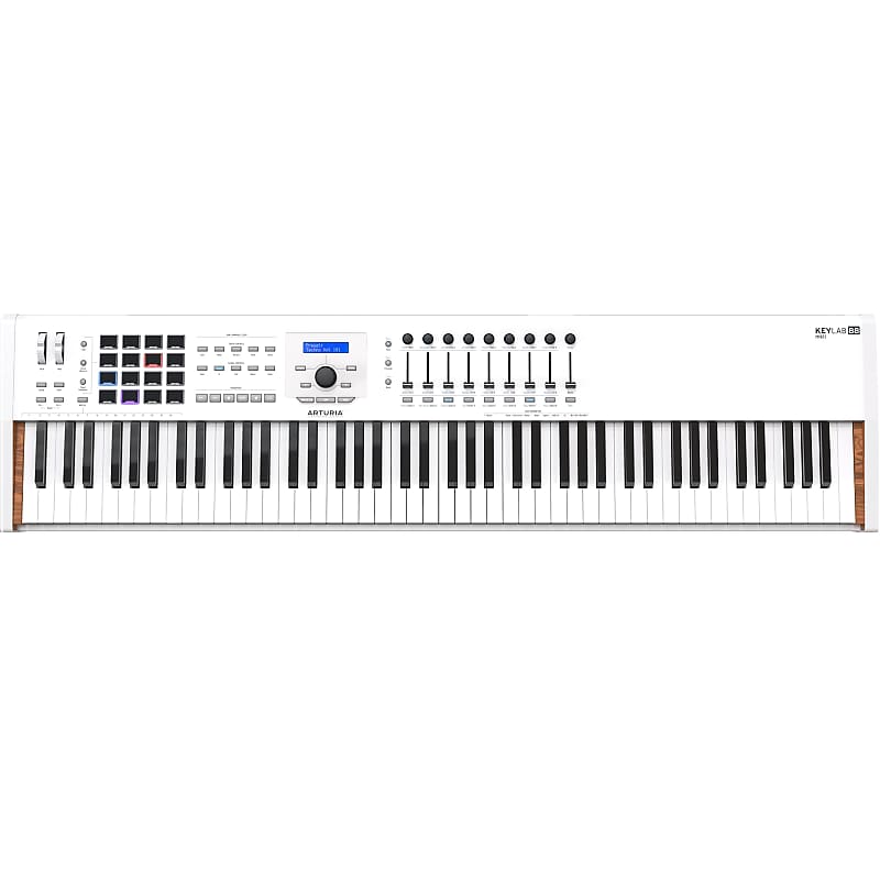 Arturia KeyLab 88 MkII MIDI Controller 2019 - Present - White image 1