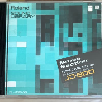 Roland JD-800 Brass Section Sound Card  SL-JD80-05