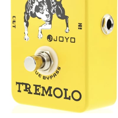 Joyo JOYO | JF-09 | Tremolo | Guitar | Effect Pedal | True Bypass | 2023 - YELLOW for sale