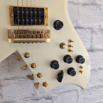 BC Rich USA Bich Supreme Custom Shop 2007 Glitter Rock White 10 String Guitar w/OHSC image 4
