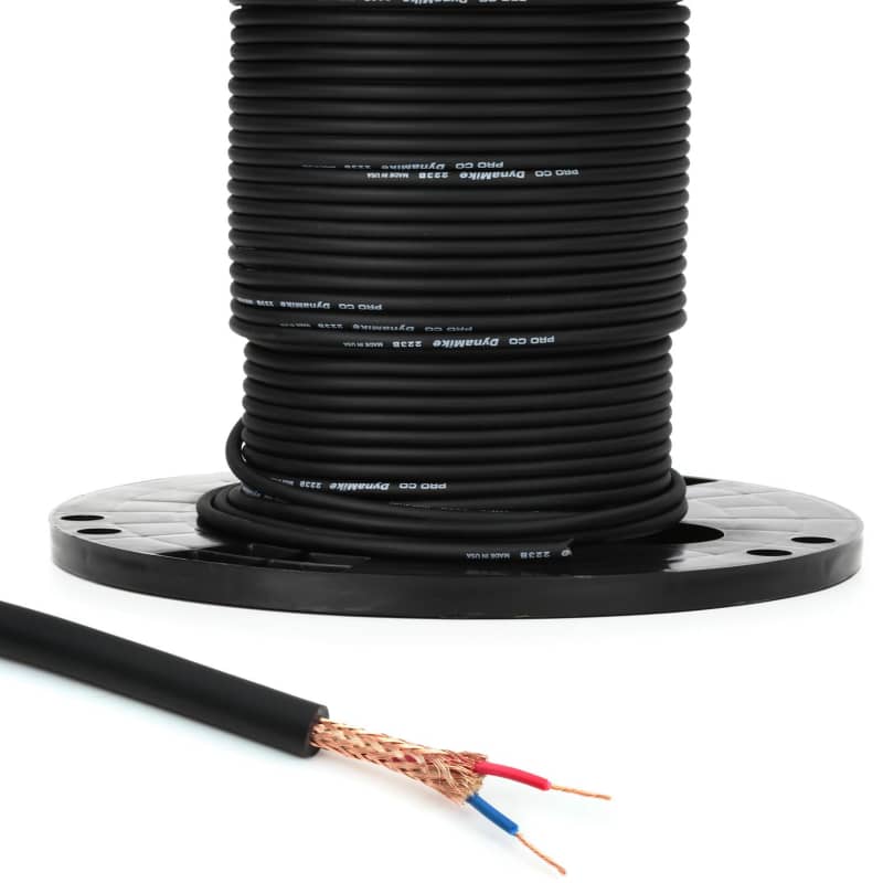 Pro Co CM-16/2.K Bulk Install Speaker Wire - Black 150 Foot