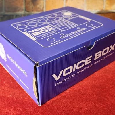 Electro-Harmonix Voice Box Harmony Machine & Vocoder w/ Original Box & Power Supply image 8