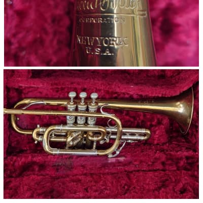 Please Make a Reasonable Offer. Conn-Selmer Vintage Bach Stradivarius New  York #7 Model 197 Trumpet 2008 - Bright Silver Plate