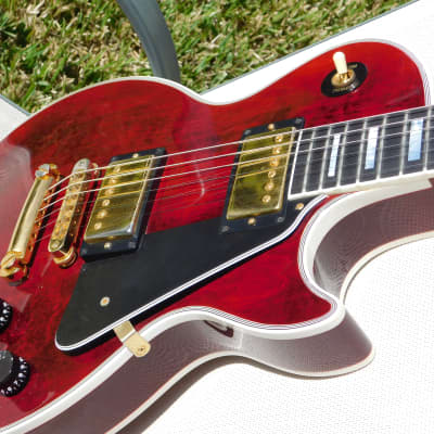 Gibson Les Paul Custom 2000 Wine Red (Extras) image 9