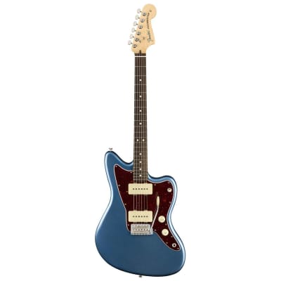 Fender American Performer Jazzmaster Electric Guitar (Satin Lake Placid Blue) for sale