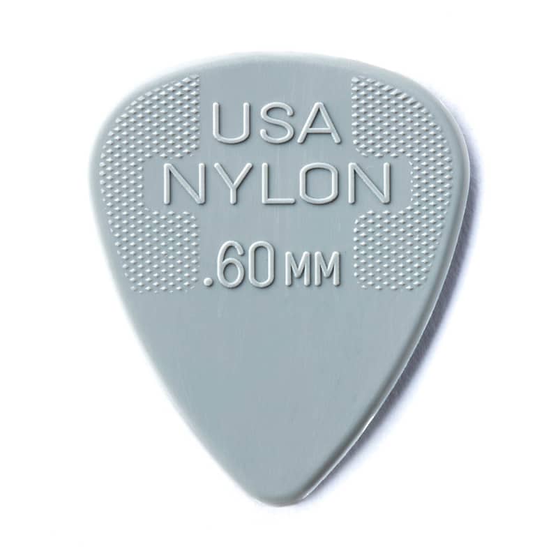 Dunlop Nylon Standard Guitar Pick .60 mm 1 Dozen image 1